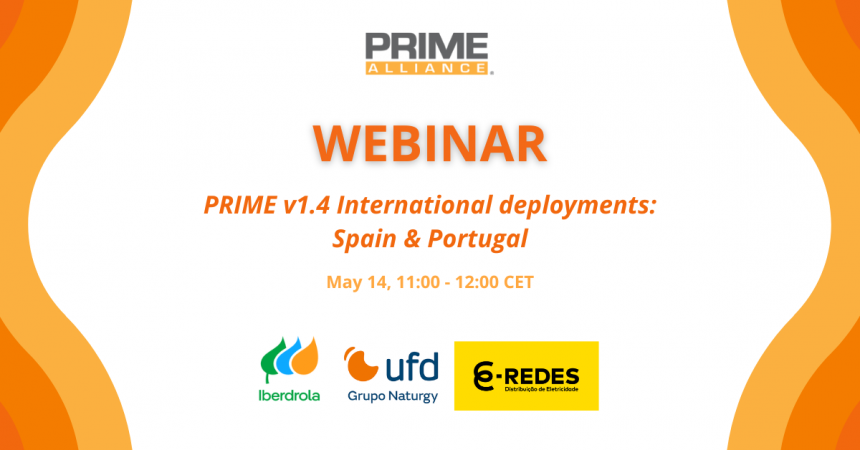 14/05 – PRIME WEBINAR | PRIME v1.4 International deployments: Spain & Portugal