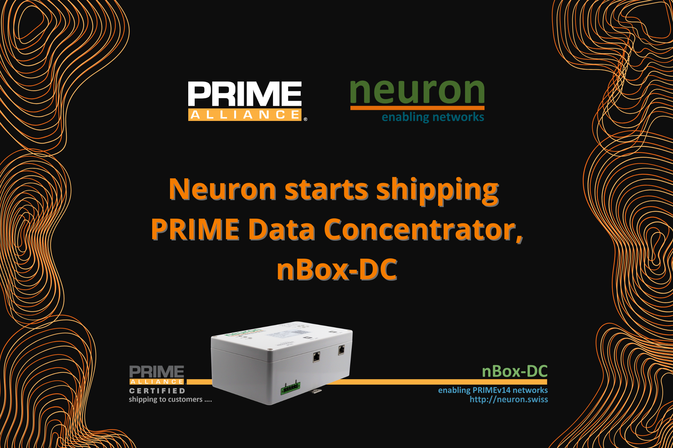 Neuron – Neuron starts shipping PRIME Data Concentrator, nBox-DC